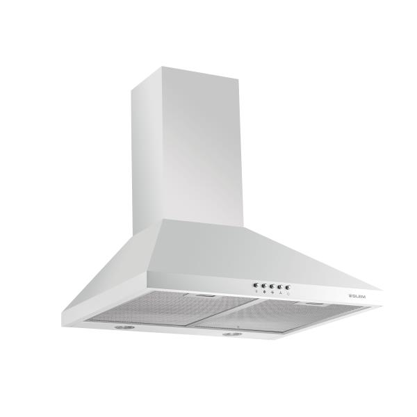 Hotte décorative glem ghp645wh blanche